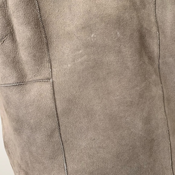 Vince Shearling Lamb Vest - Picture 6 of 8